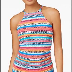 Anne Cole Multicolor Striped Women's Swimsuit